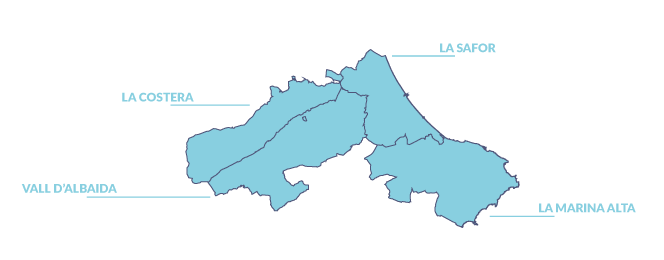 Mapa Dispensador de agua en botella Brollador aigua